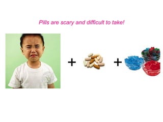 ++
Pills are scary and difficult to take!
 