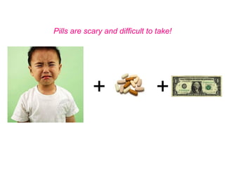 ++
Pills are scary and difficult to take!
 
