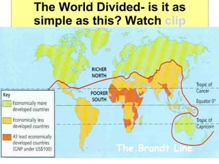 The World Divided- is it as simple as this? Watch  clip The Brandt Line 
