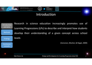Design and Development of a Learning Progression about Stellar ...