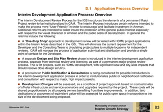 Development Review Application Process Development manual for HDMU | Amman Institute | PDF