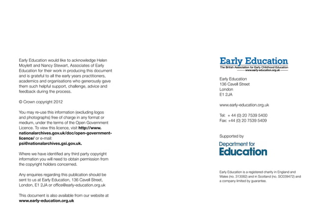Development Matters in the EYFS | PDF