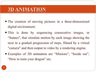 Development of a 3d animated short film using 3d animation technique | PPTX