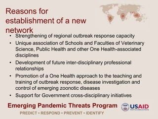 Development of a One Health University Network in South East Asia