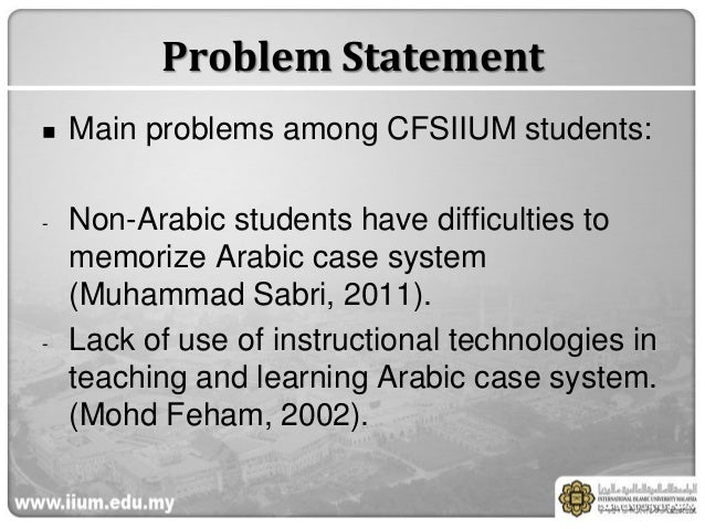 Development Of Arabic Case System Online Tutorial Using Screen Captur