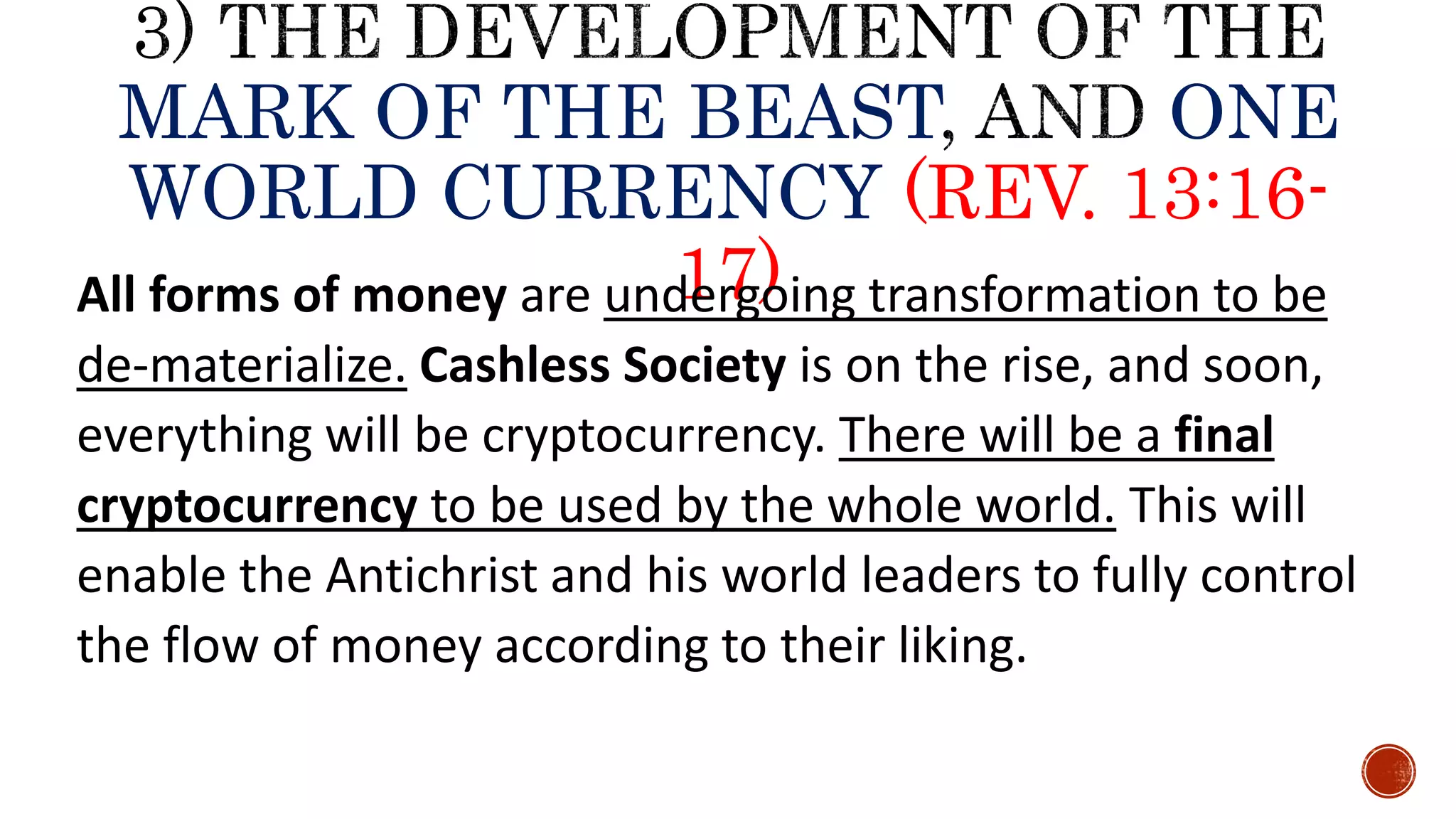 Living in the End Times Events: Signs that we are the Last Generation | PPTX