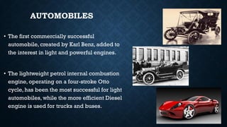 Development of engines through ages (Presentation) | PDF