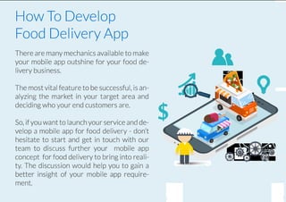 Development of Food Delivery App | PDF