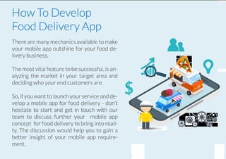 Development of Food Delivery App