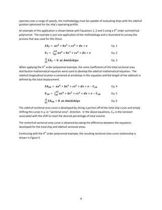 Development of generalized trimaran hullform design methodology (5-16 ...