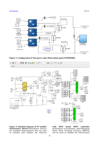 Development of Improved MPPT Algorithm Based on Balancing PSO for ...