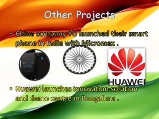 MAKE IN INDIA : Development  of industry