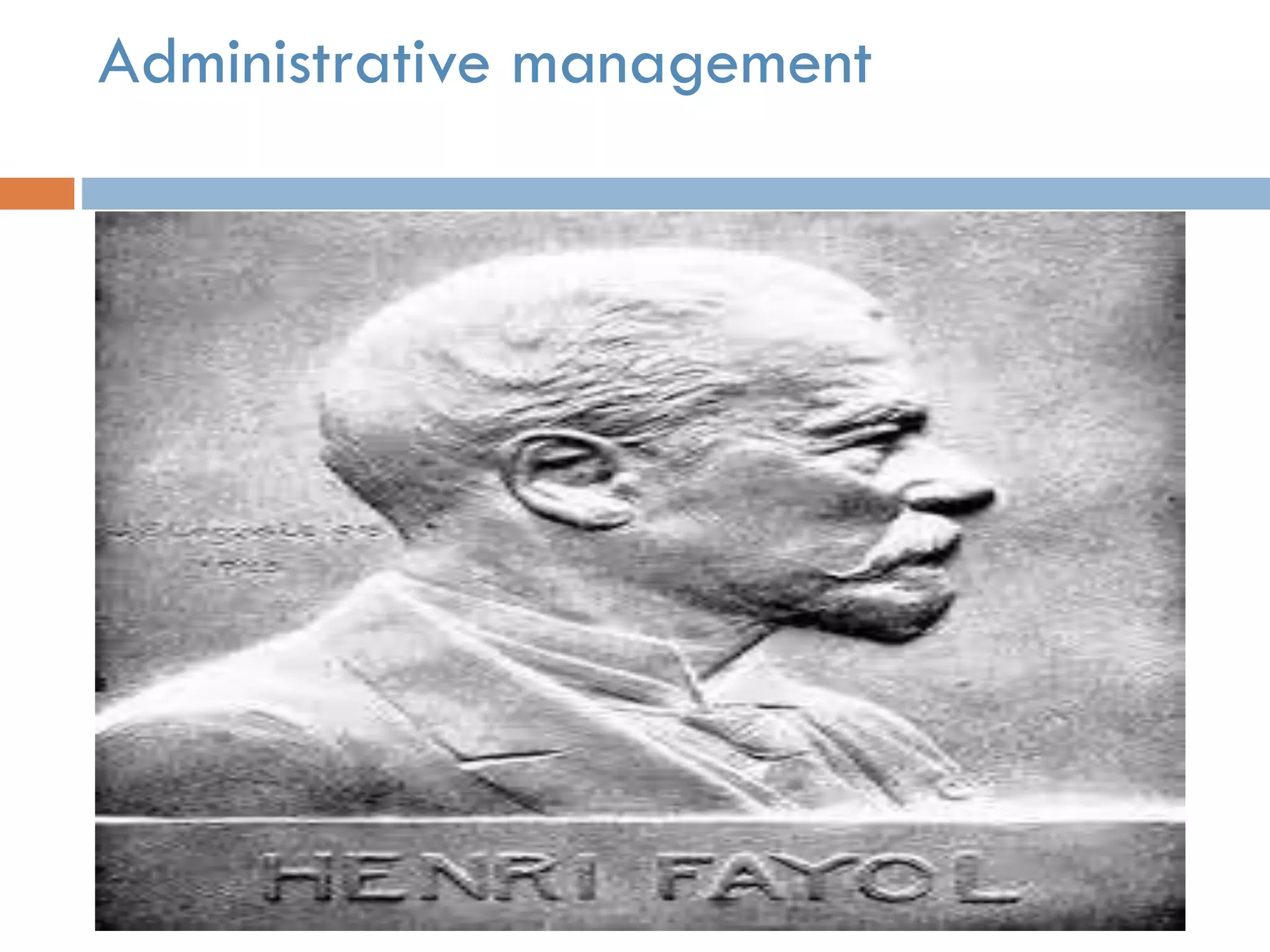 Administrative management
 