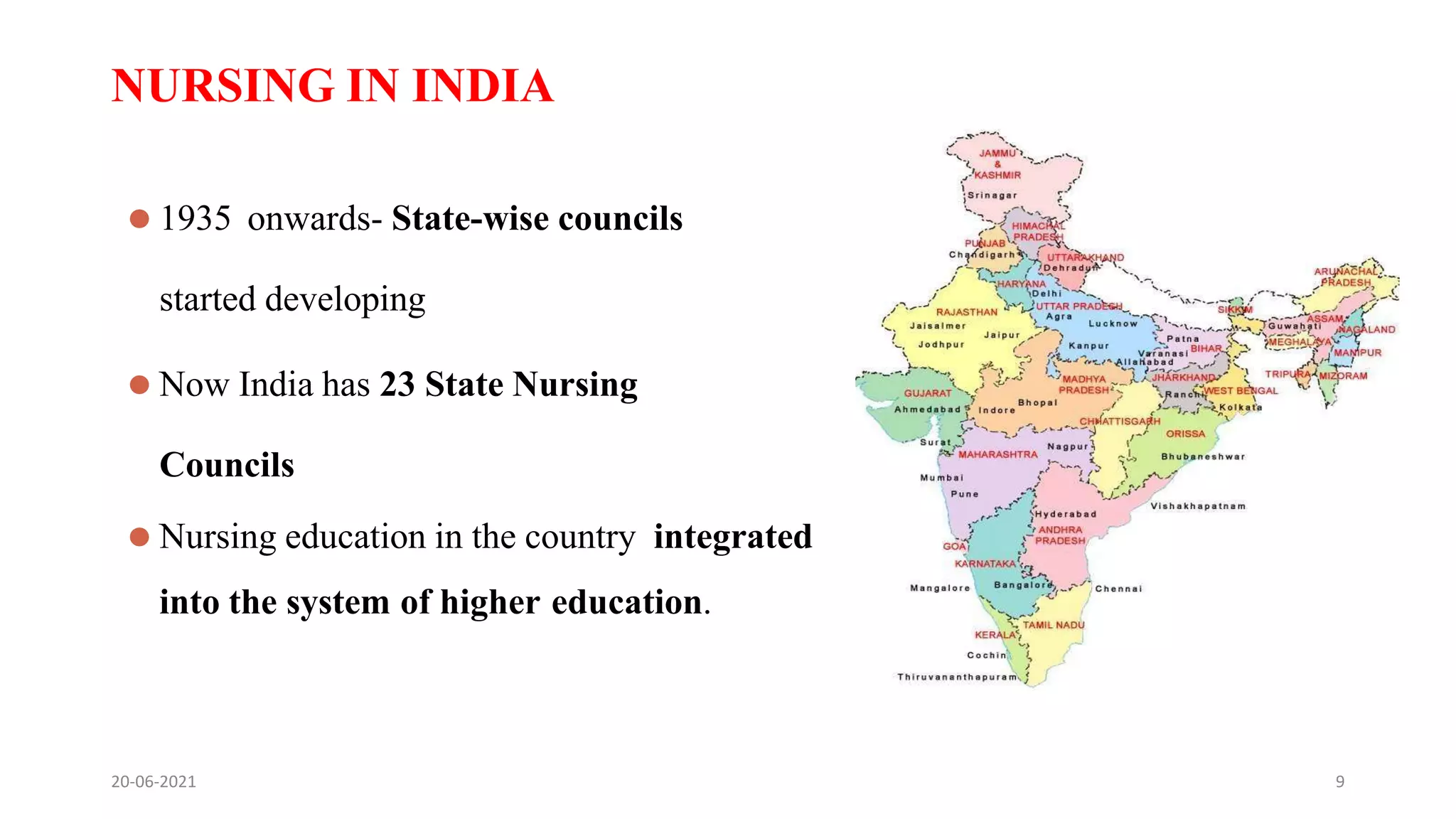 Development of Nursing Care infrastructure in India & Future ...
