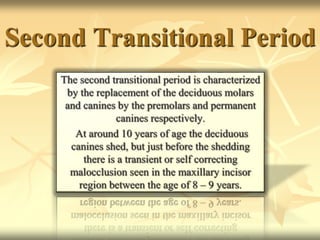 Second Transitional Period
 