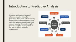 Predictive Statistical Analysis Development of Predictive Analysis_Introduction | PPTX