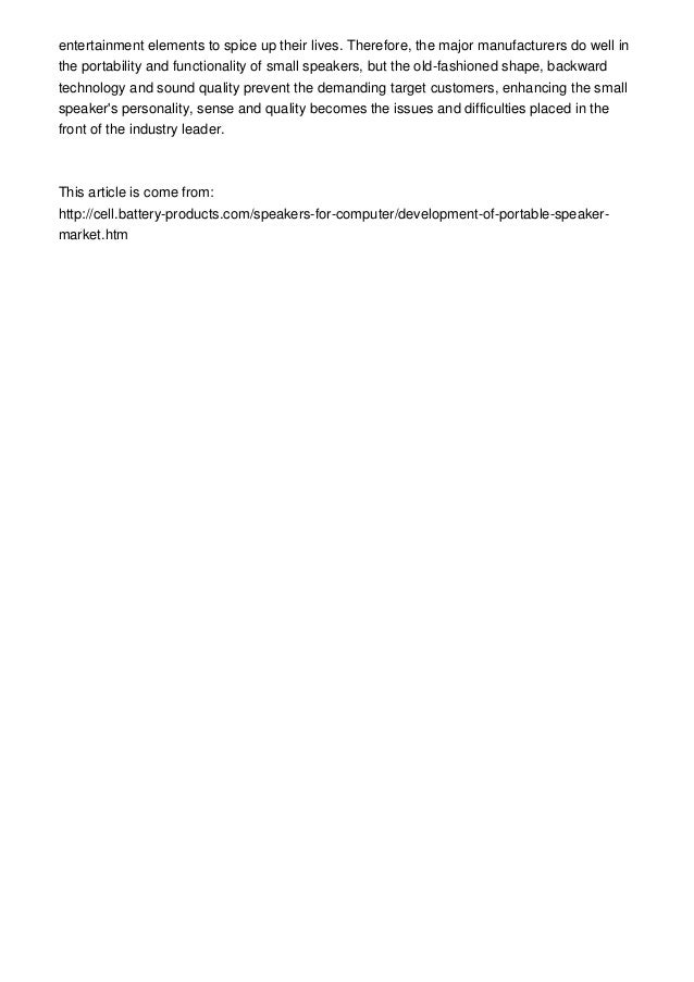 target portable speakers