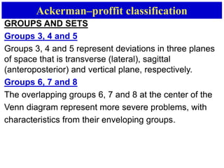 classifcation of malocclusion | PPTX