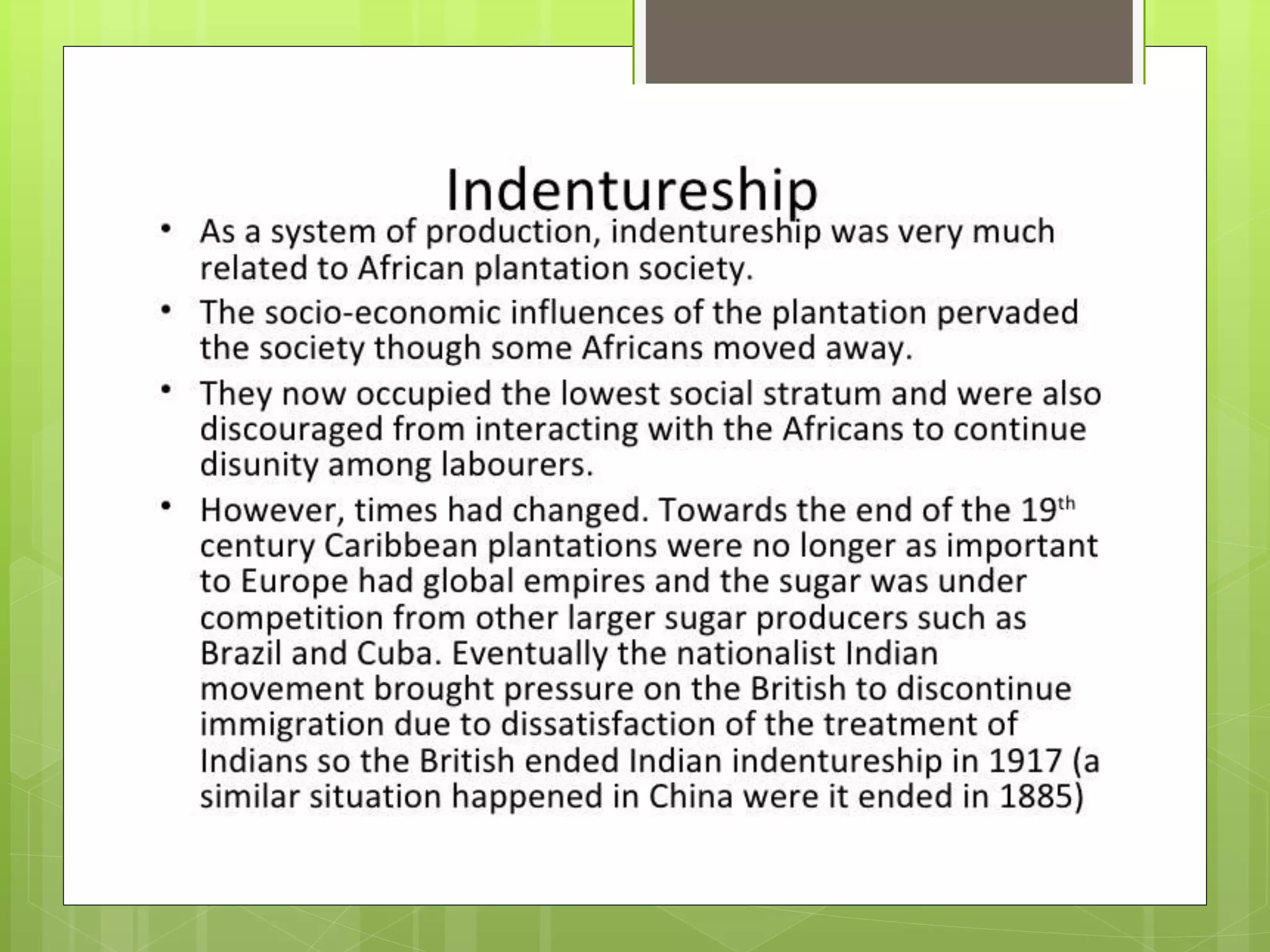 Development of production systems presentation