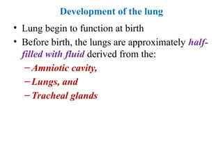development of Respiratory system.pptx and also knowledge | PPTX