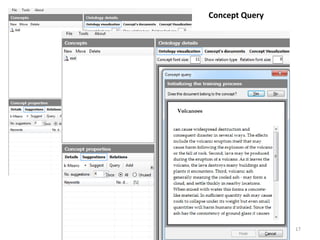 17
Concept Query
 