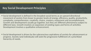 Development of Societies B.Tech CSE 5th sem | PPTX