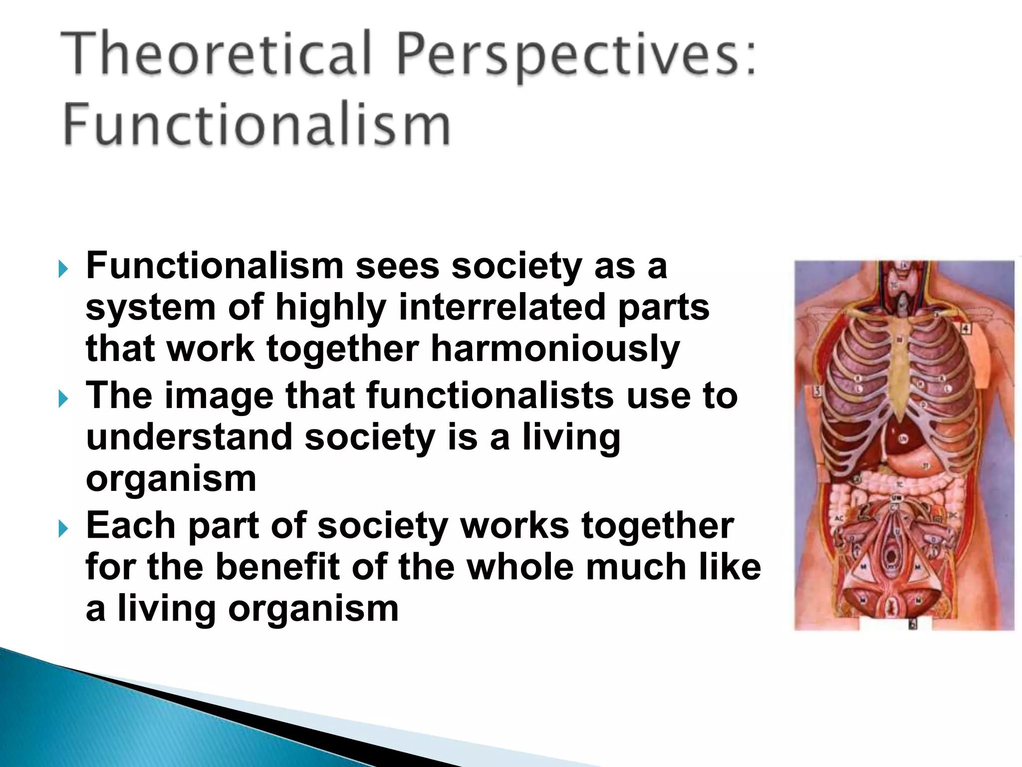 Durkheim moved sociology fully into the realm of an empirical scienceMost well known empirical study is called Suicide, where he looks at the social causes of suicideGenerally regarded as the founder of functionalist theoryEmile Durkheim (1858-1917)Emile Durkheim