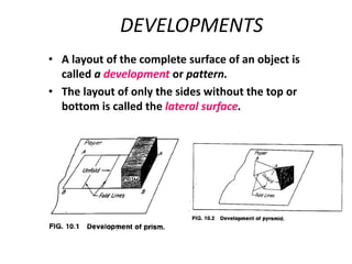 Non Development Surface Object development of surface - Engineering graphics | PDF