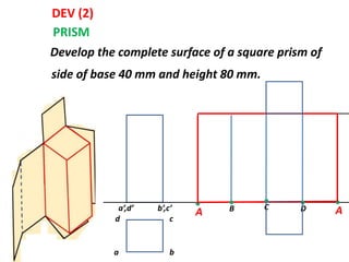 development of surface - Engineering graphics | PDF