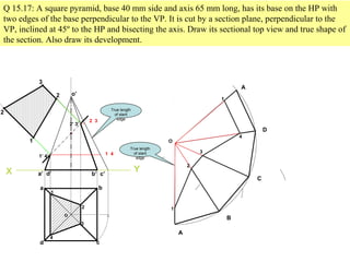 Development of surfaces of solids | PPT