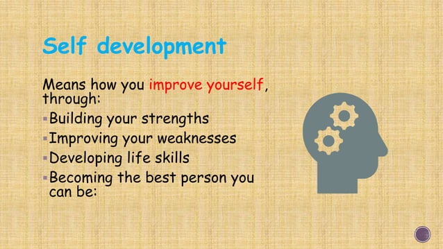 Development of the self in society | PPTX