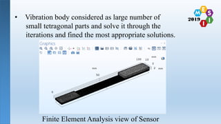 Development of vibration and shock sensor using PZT ceramics | PPTX