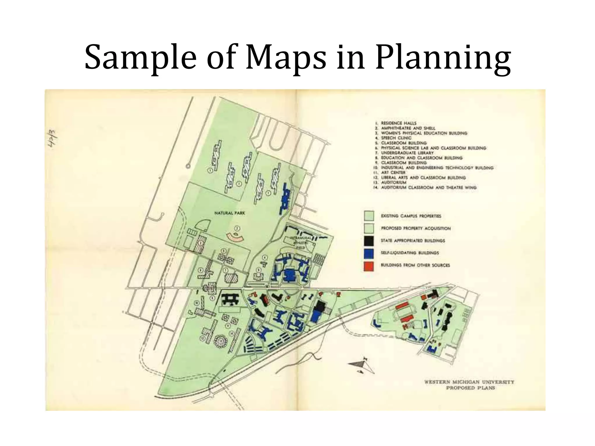 Sample of Maps in Planning
 