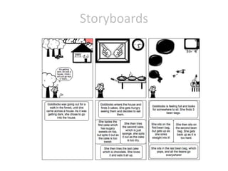 Storyboards 
 