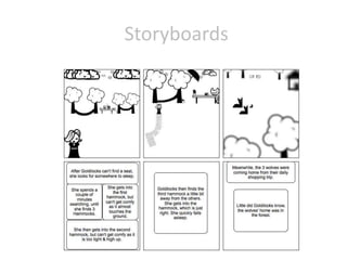Storyboards 
 