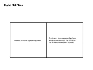 Digital Flat Plans
The text for these pages will go here.
The images for this page will go here
along with any speech the characters
say in the form of speech bubbles
 