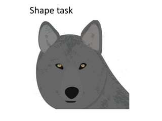 Shape task
 