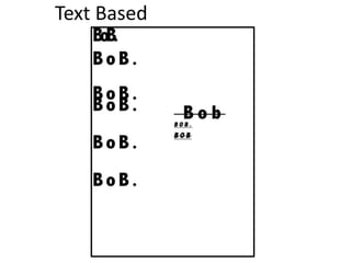 Text Based
 