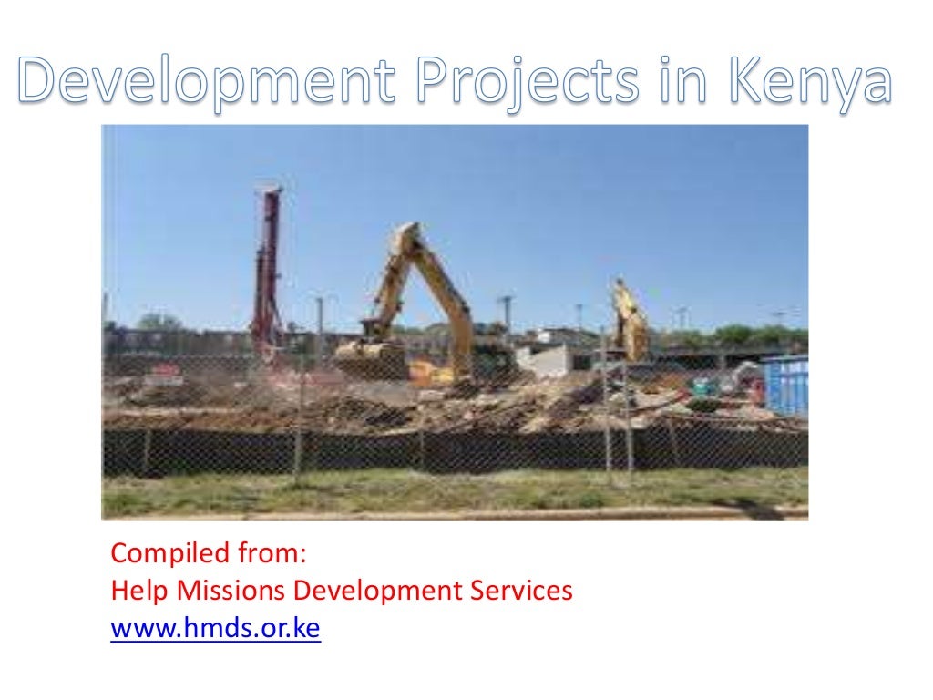 Development projects in kenya