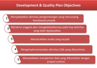 Development & quality plan | PPTX