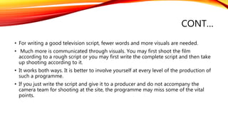 Development reporting for mass media | PPTX
