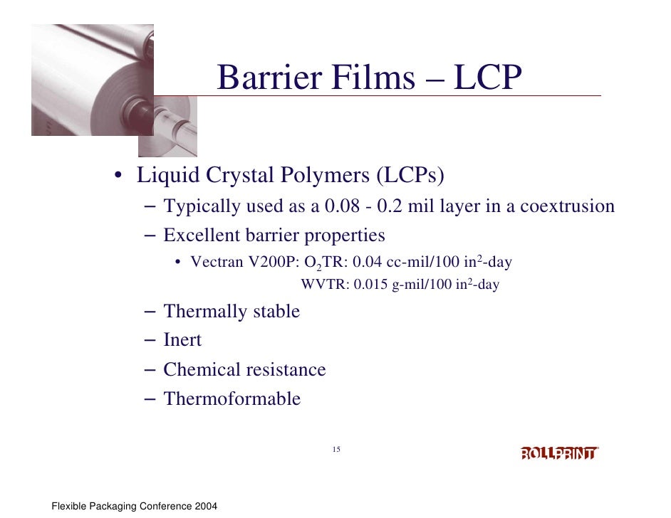 Developments in clear high barrier packaging