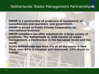 Optimize energy recovery from residual waste