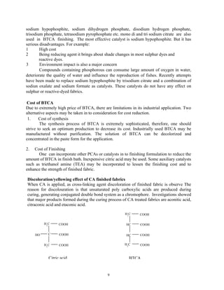 Developments in environment friendly functional finishes | PDF