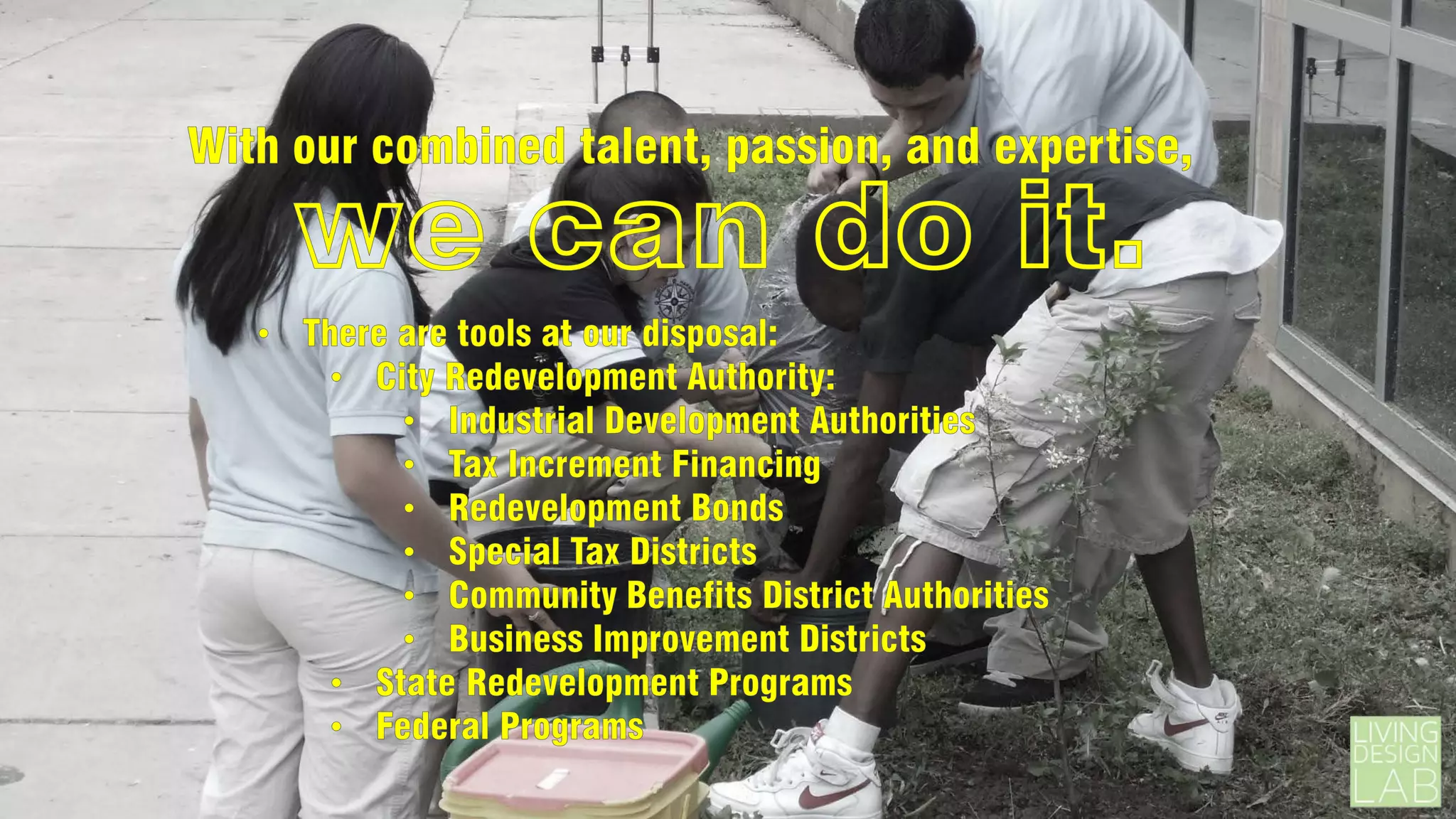 Community Investment Zone - Development Team Presentation