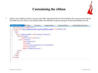 Develop MS Office Plugins | PPTX