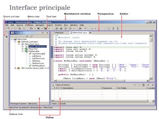 Interface principale
 