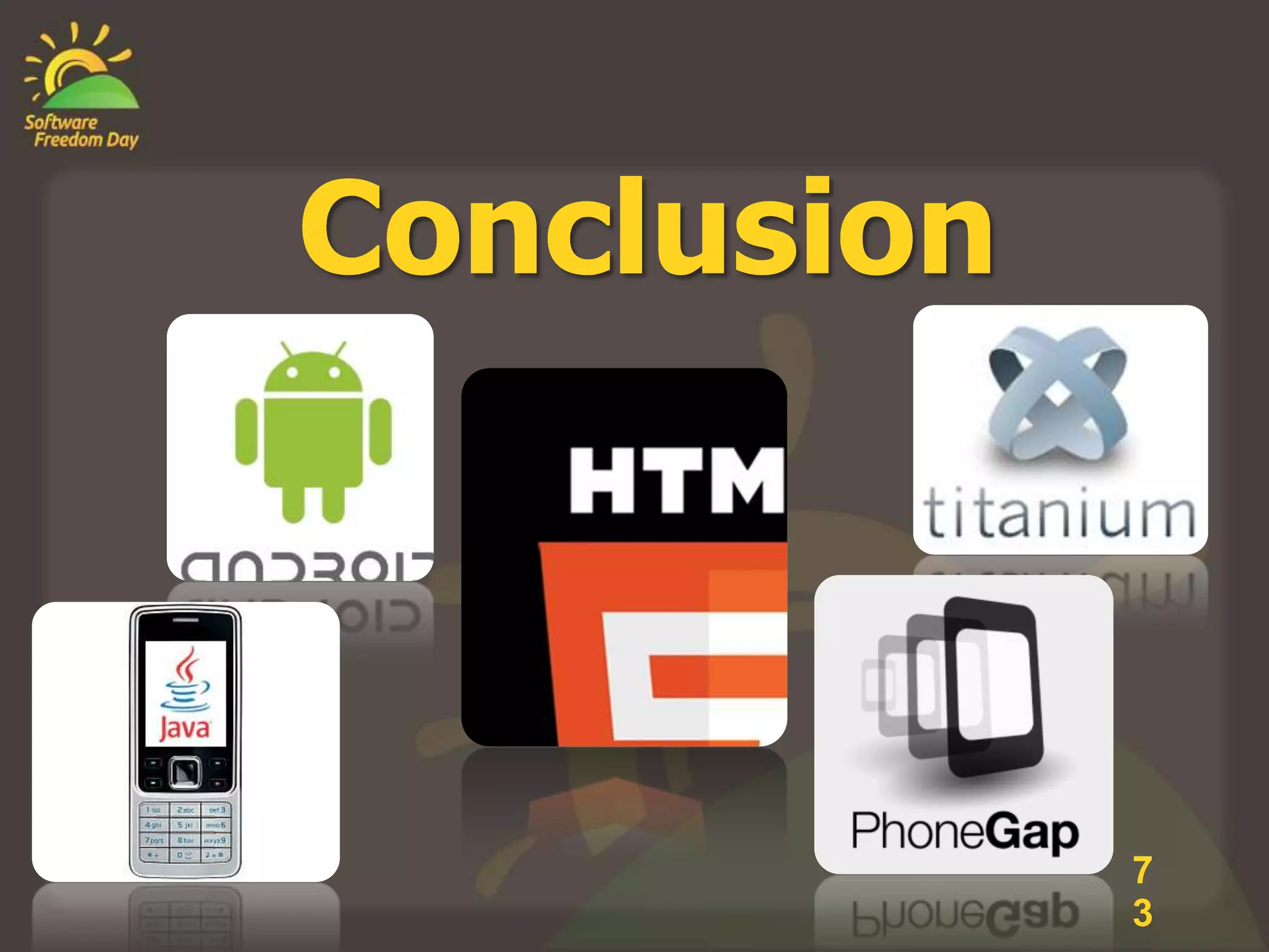 Conclusion



             7
             3
 