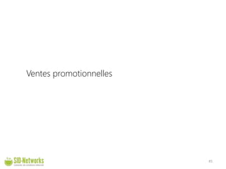 Ventes promotionnelles 45 
 