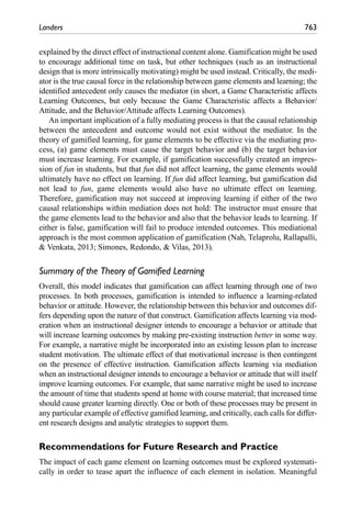 Developing a Theory of Gamified Learning: Linking Serious Games and ...